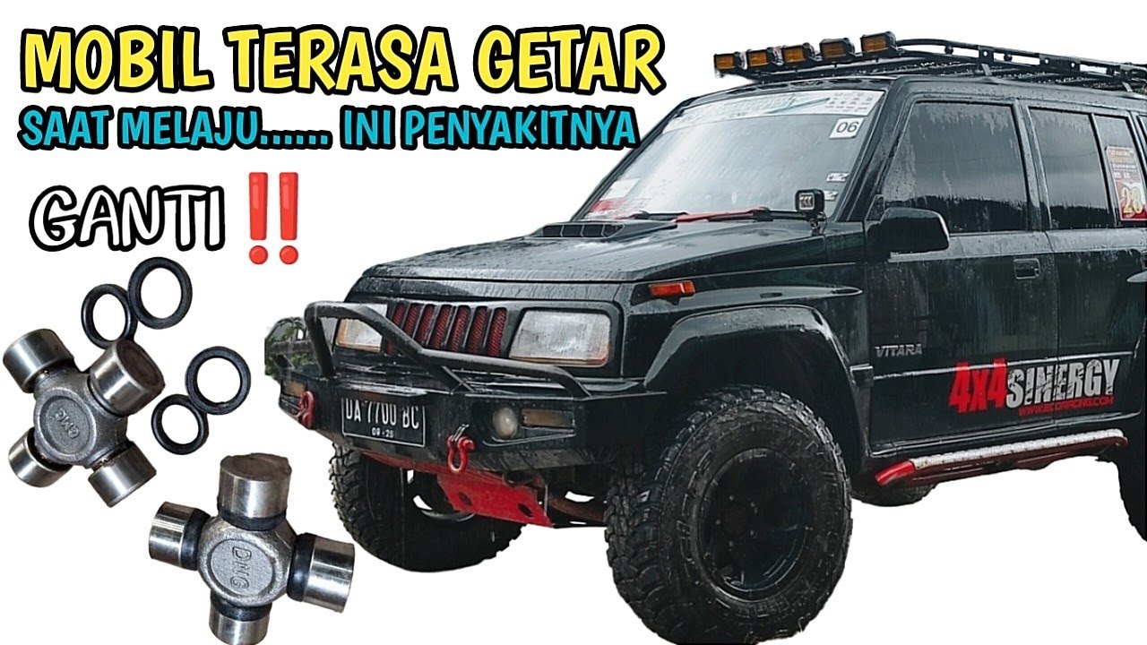 Cross Joint Hancur Vitara Escudo Sidekick