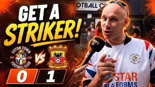 'GO AND GET A STRIKER!' | Luton Town 0-1 Go Ahead Eagles | Fan Cam | Chris