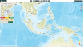 Live Streaming Seismic Intensity Map Intensitymeter dan Akselerometer PGR II