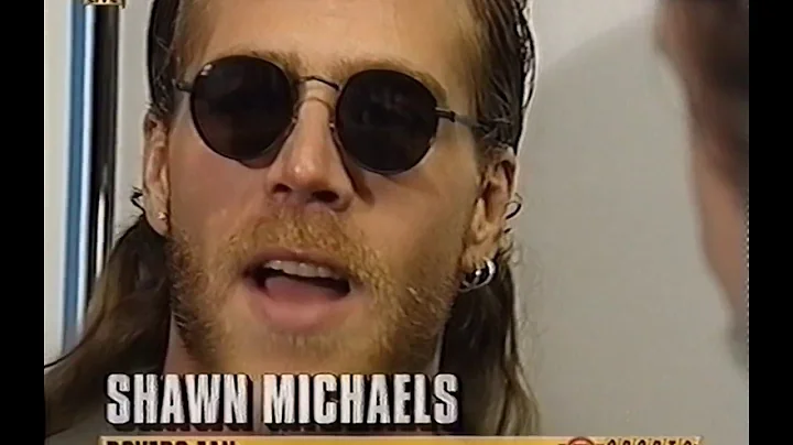 Shawn Michaels on Blackburn Rovers - 30 April 1995