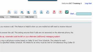 Dct Personal Portal Using Simultaneous Ring