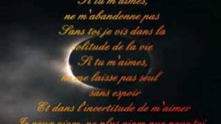 Christian Delagrange - Je t'aimerai mon amour chords