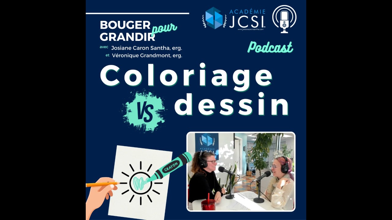 #95. Coloriage vs dessin ? Lequel est mieux ? 🖍️ avec Véronique Grandmont