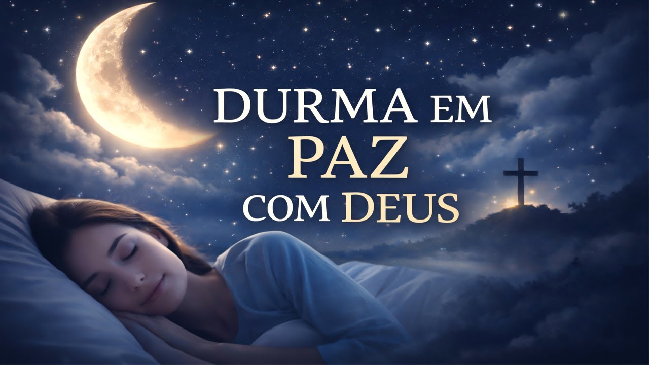 Louvores Suaves para Dormir em Paz 🌙 | Adoração Cristã para Sono Profundo