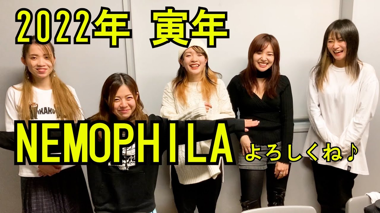 NEMOPHILA 新年のご挨拶！[2022年] - YouTube
