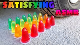 Asmr Satisfying Videos Crushing Crunchy Soft Things By Car