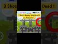 Minimilitia: How this enemy not dead? 3 shots with brown sniper. #shorts #minimilitia