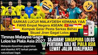 SARKAS LUCU! KOMEN 4 NEGARA ASEAN, VIETNAM, THAILAND SINGAPORE & NETIZEN INDONESIA TERHADAP MALAYSIA