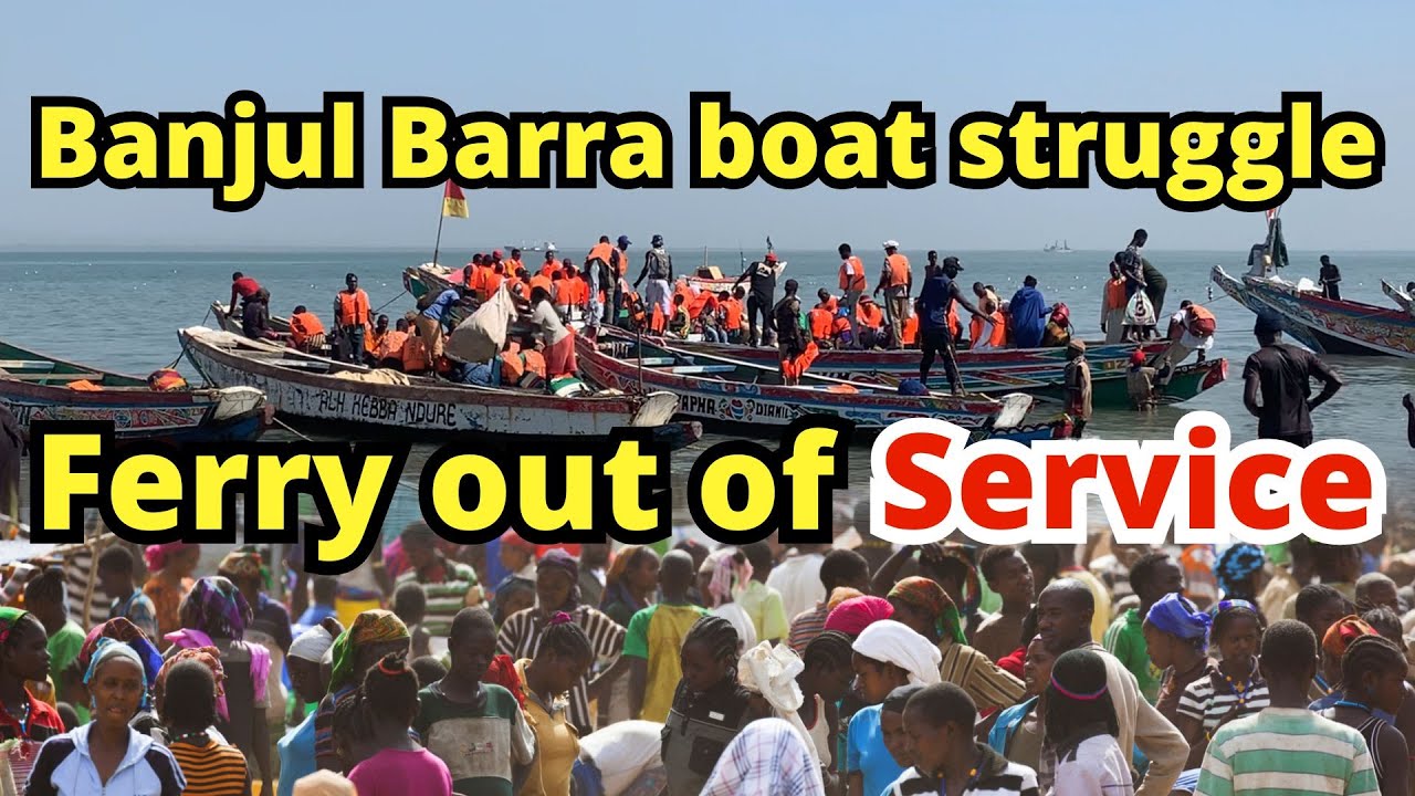 Ferry Problem - Using boat Banjul Barra
