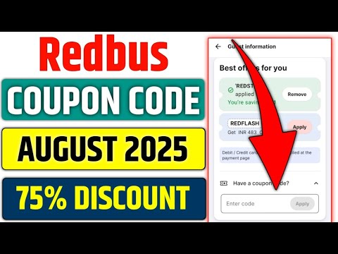 RedBus Coupon Code 2025 (LATEST WORKING) | Get FLAT ₹700 OFF + 5% ...