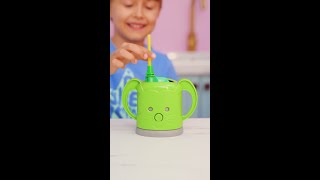 : Happy sips  Kid-friendly juice box holder