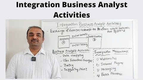 Integration Business Analyst Activities