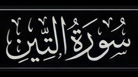سوره التين بصوت القارئ الصغير : عبدالله عبدالحق شرف الدين