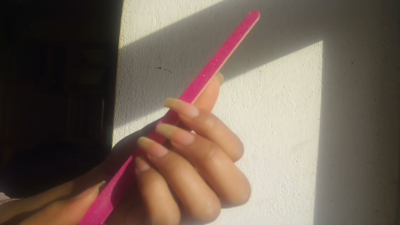 Harsh filing my Nails