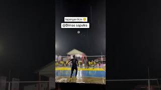 The Moment Dimas Saputra Was About To Fall  volleyball