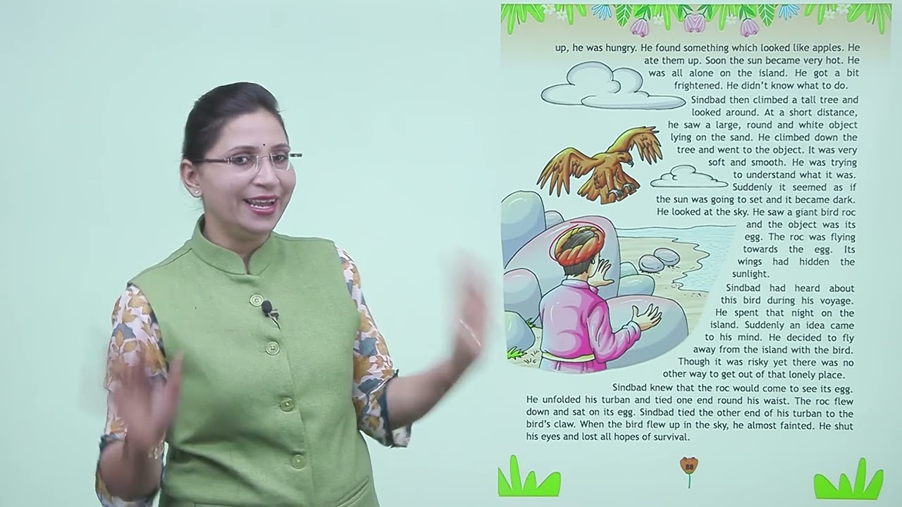 Ch 12 | English | Class 4 | Sindbad And Diamonds | For children