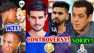 Cricketer Big Controversy Due To Dhruv Rathee Speed Salman Khan Chatgpt 4O Shreyas Iyer 