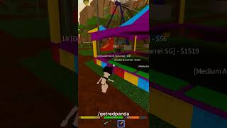INSANE ONE SHOT COMBO in NA with redpanda 🔥 #roblox