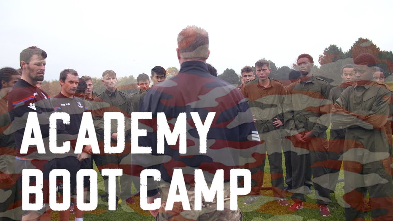 soccer Crystal Palace FC Academy RAF Boot Camp