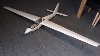 ROYAL MODEL MDM-1 FOX RC GLIDER BUILD | PART 2