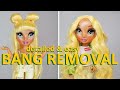 DETAILED Bang Removal Tutorial on Rainbow High dolls [Sunny Madison]