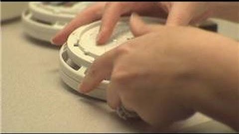 Home Fire Safety : How Often to Test a House Fire Alarm