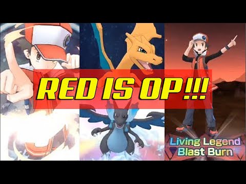 Pokemon Masters NEW SYNC PAIR!! RED & CHARIZARD ANALYSIS & THOUGHTS