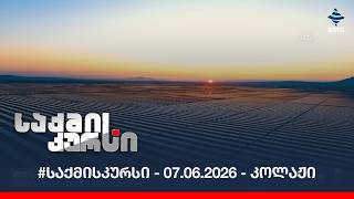 #საქმისკურსი -  07.06.2026 - კოლაჟი
