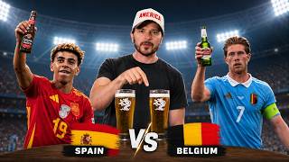 World Cup Beer Showdown: Belgium vs Spain
