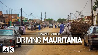 【4K】?? 28 MINUTES  Driving Mauritania (West Africa)  2020  Nouakchott  UltraHD Travel Video