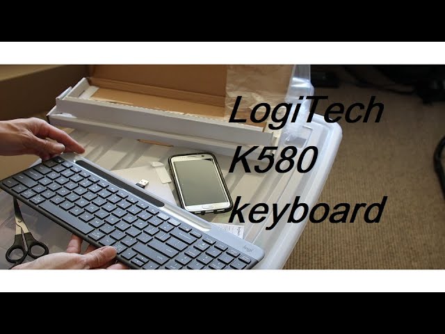 Outlook hoekpunt Bijna dood logitech K580 keyboard - YouTube