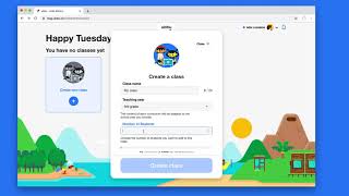 How to create a classroom on ubbu