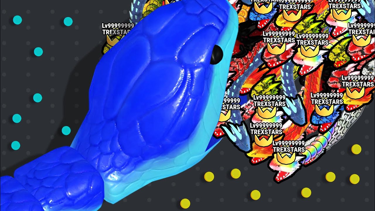 Snake Clash! .io - MAX LEVEL! Epic Snake Clash.io Gameplay! 