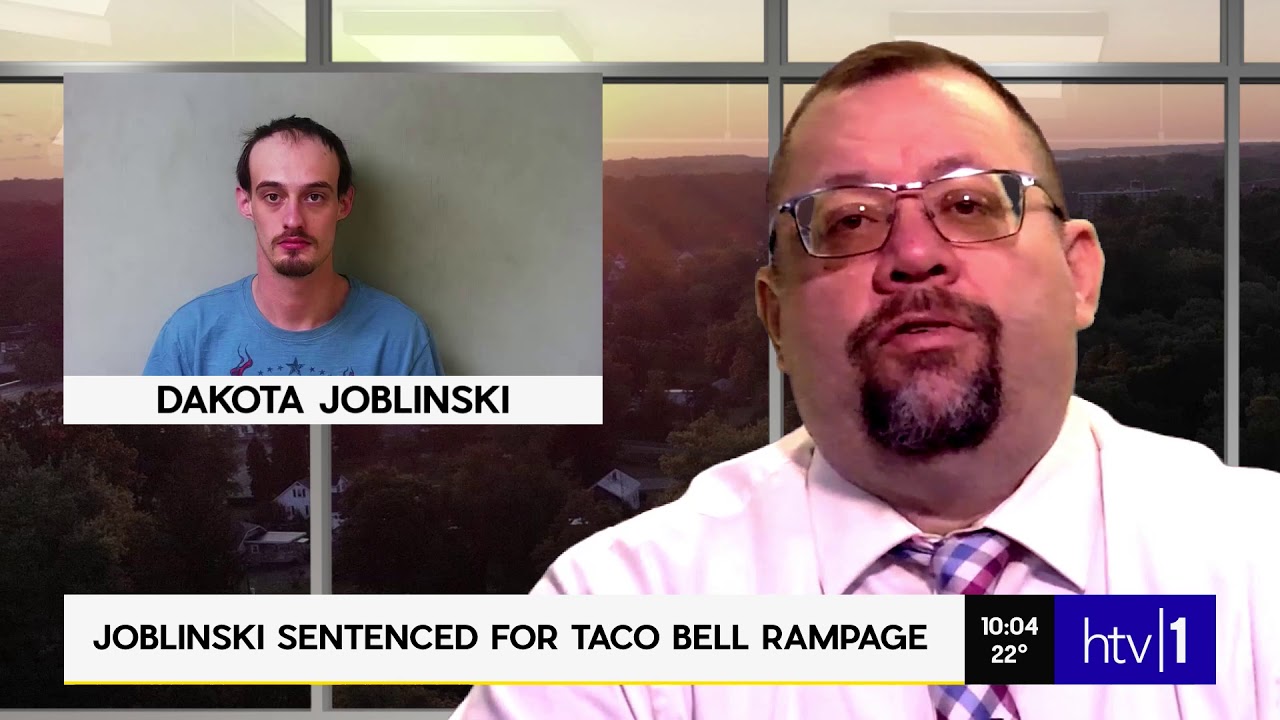 JOBLINSKI SENTENCED FOR TACO BELL RAMPAGE - YouTube