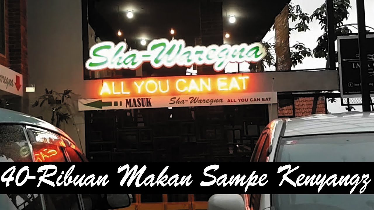 Shawaregna Bandung All You Can Eat Jajanan Bandung - YouTube