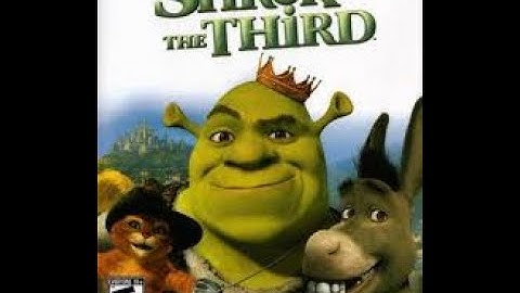 Shrek The Third Walkthrough Gameplay PS2 Part 3 (PS2, PSP, Xbox, Wii, Gamecube)
