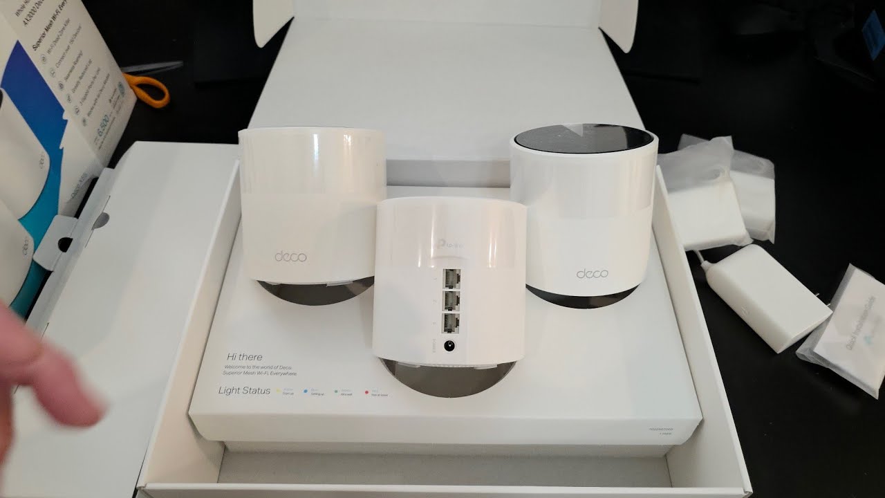TP-Link 𝐃𝐞𝐜𝐨 X55 AX3000 WiFi 6 Mesh System Unboxing TP-Link 𝐃𝐞𝐜𝐨 X55 AX3000 WiFi 6 Mesh System Unboxing