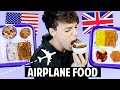 AMERICAN vs. BRITISH Airplane Food