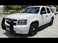 2013 Chevrolet Tahoe Police PPV Interceptor 156k walkaround