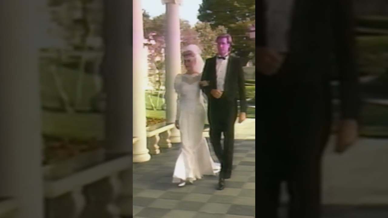 80's Wedding fashion was a VIBE