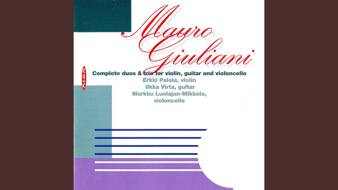 Sleduj Duo Concertrant, Op. 25: Variation 4 (arr. M. Moller) na YouTube