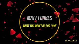 Matt Forbes  - What You Won't Do For Love (Letra Ingles y Español)