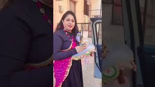 Vrindavan ki gopi kitty theme….#kitty theme#kittyparty#shreekrishnabhajan#props#party