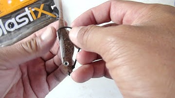 How to rig a weedless soft plastic, using the Mustad grip-pin Hooks