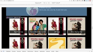 spotify artist portal (react js, node, css3, html5)