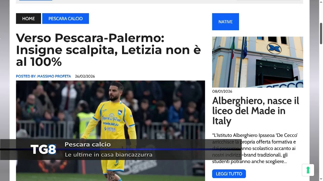 Verso Pescara - Palermo: Insigne scalpita, sarà la grande novità