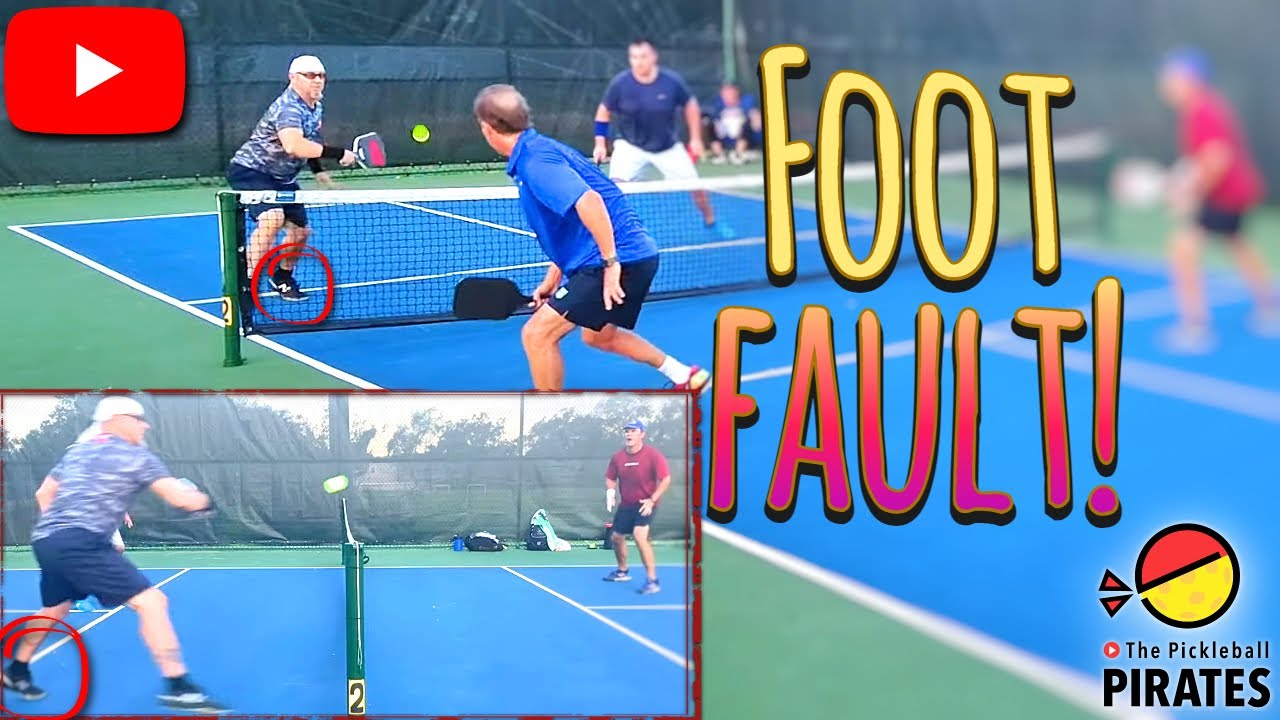 Kitchen View and Foot Faults Pickleball 4.5+ Men's Doubles Featuring