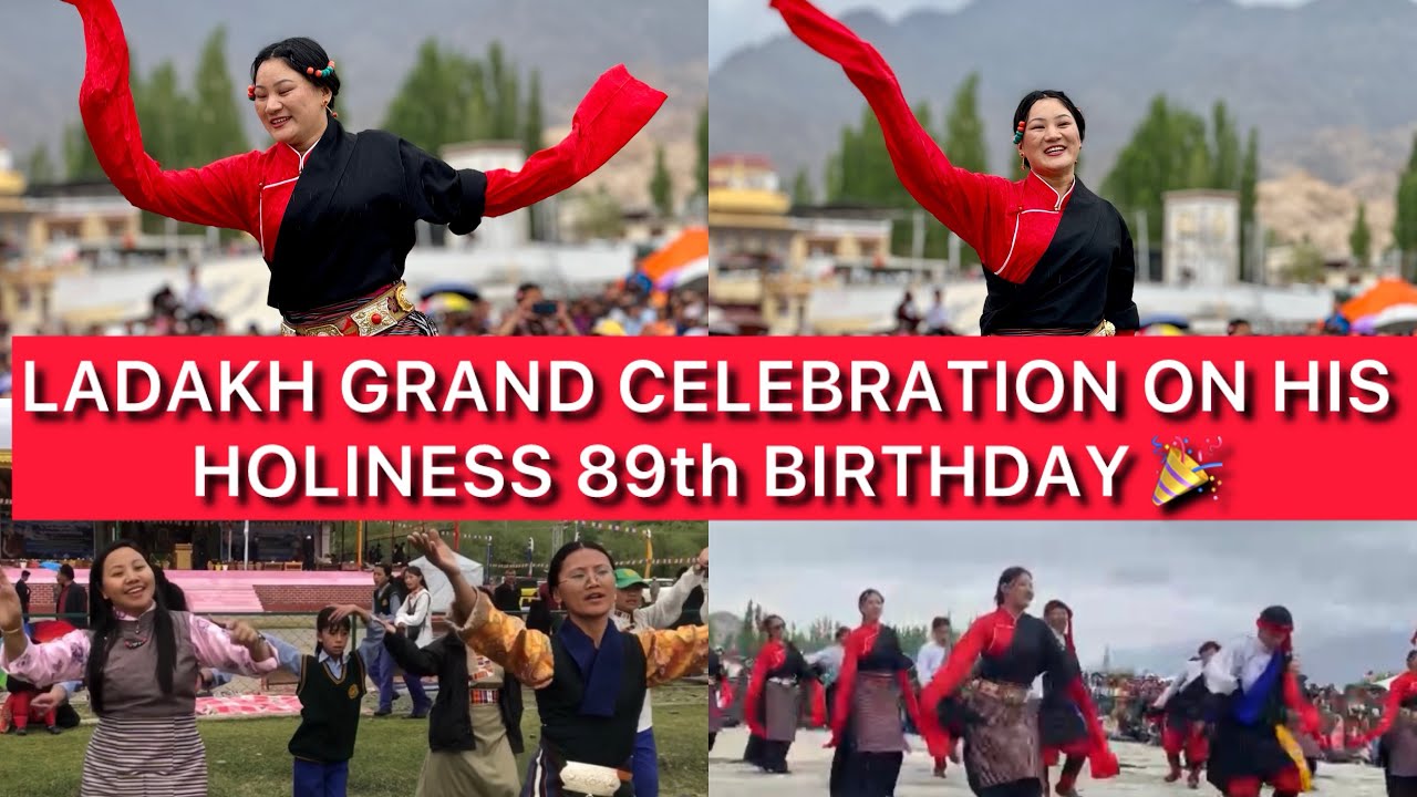 Grand His holiness birthday celebration || 📍Ladakh || Stage performance || Whole day Gorshay 