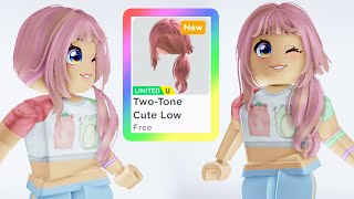 *HURRY* GET THIS FREE TWO-TONED PINK CUTE HAIR 😲😍 *LIMITED EVENT*