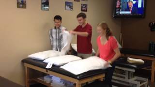 Replacing Pillow Case Race